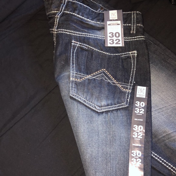Men’s Dark wash Relaxed fit jeans - Picture 5 of 7